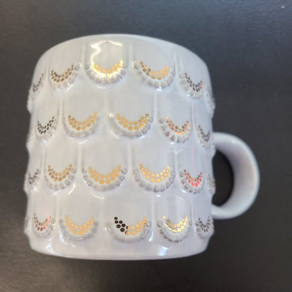 Starbucks 2016 Coffee Mug Anniversary Collection Mermaid Siren Tail Scales Gray - Picture 3 of 5
